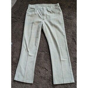 Vintage 1970s Lee Riders Houndstooth Hippie/Disco Pants Size 32x34